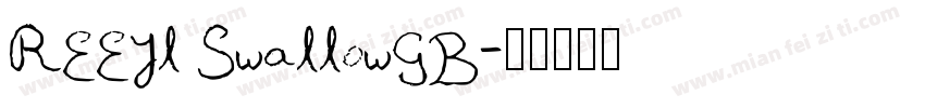 REEJl SwallowGB字体转换